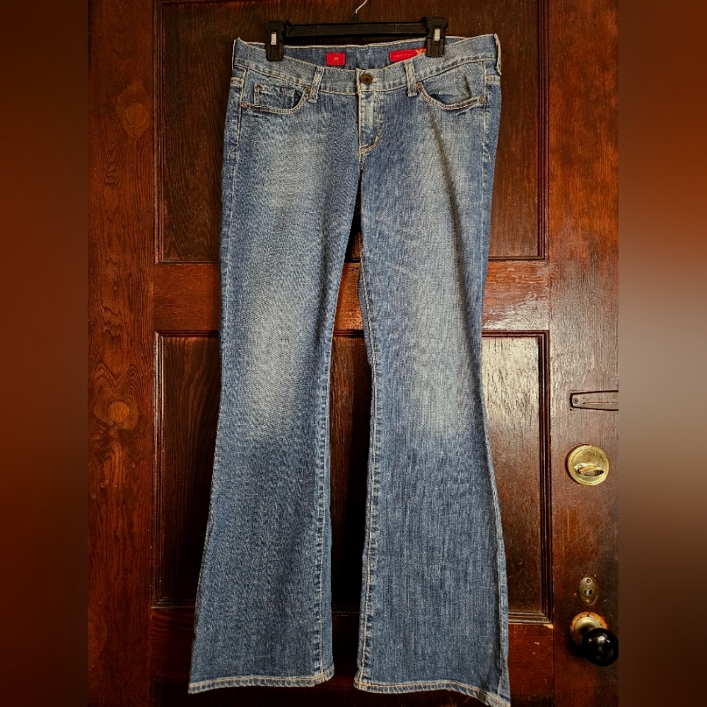 EUC X2 Quality Denim Wide Leg Jeans - Size 6R